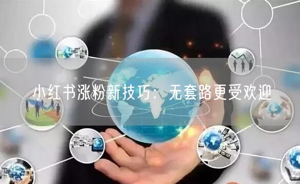 小红书涨粉新技巧：无套路更受欢迎