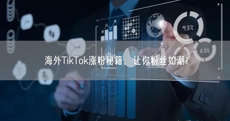 海外TikTok涨粉秘籍，让你粉丝如潮！