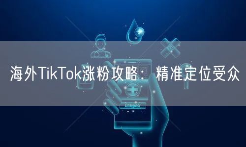 海外TikTok涨粉攻略：精准定位受众