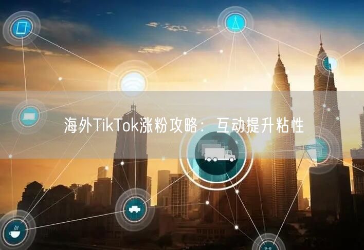 海外TikTok涨粉攻略：互动提升粘性